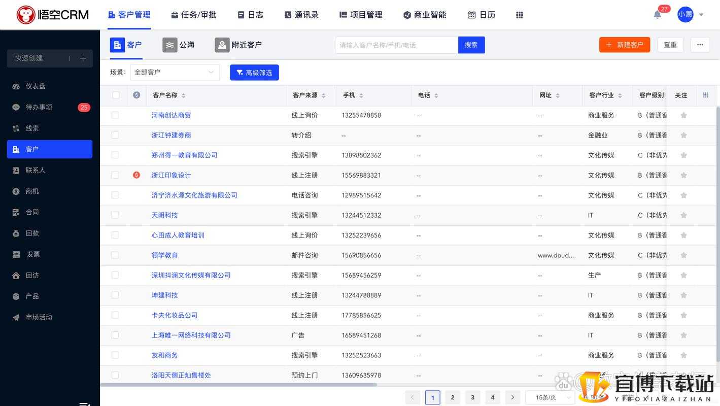 国内外十大免费 CRM 网站盘点及推荐